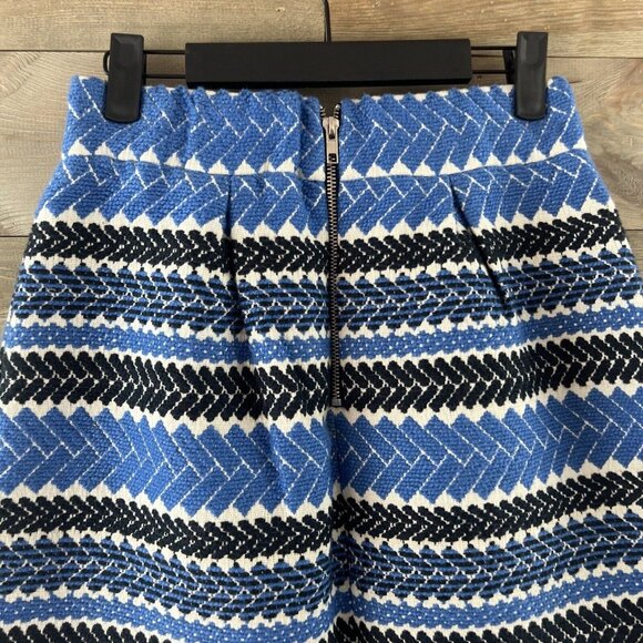 Nomad by Morgan Carper Womens Skirt Jacquard Woven Pockets Embroidered Small - Picture 5 of 7